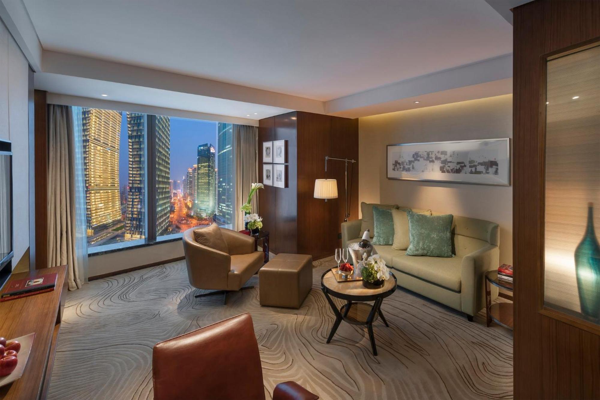 Mandarin Oriental Pudong, Shanghai Bagian luar foto