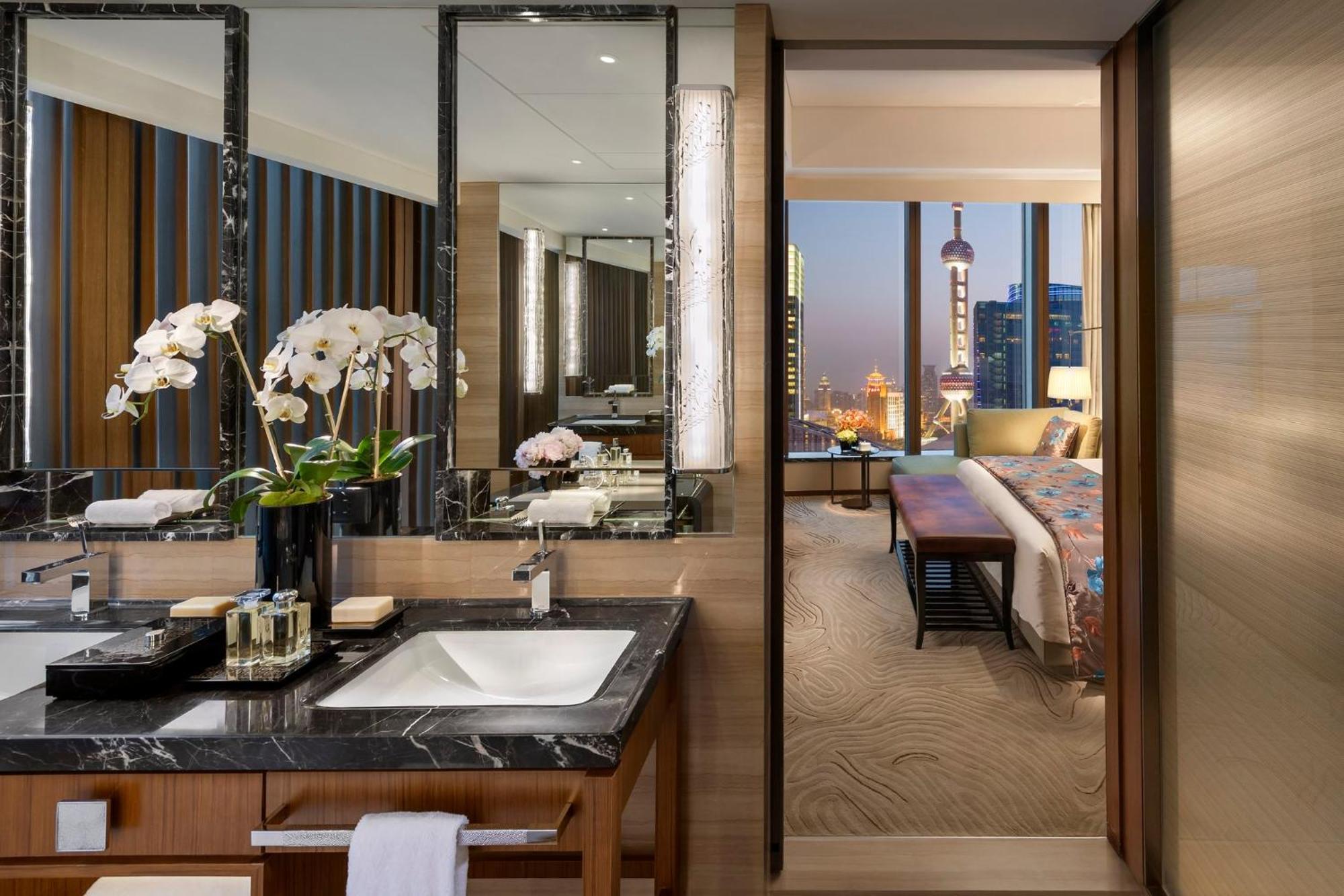 Mandarin Oriental Pudong, Shanghai Bagian luar foto