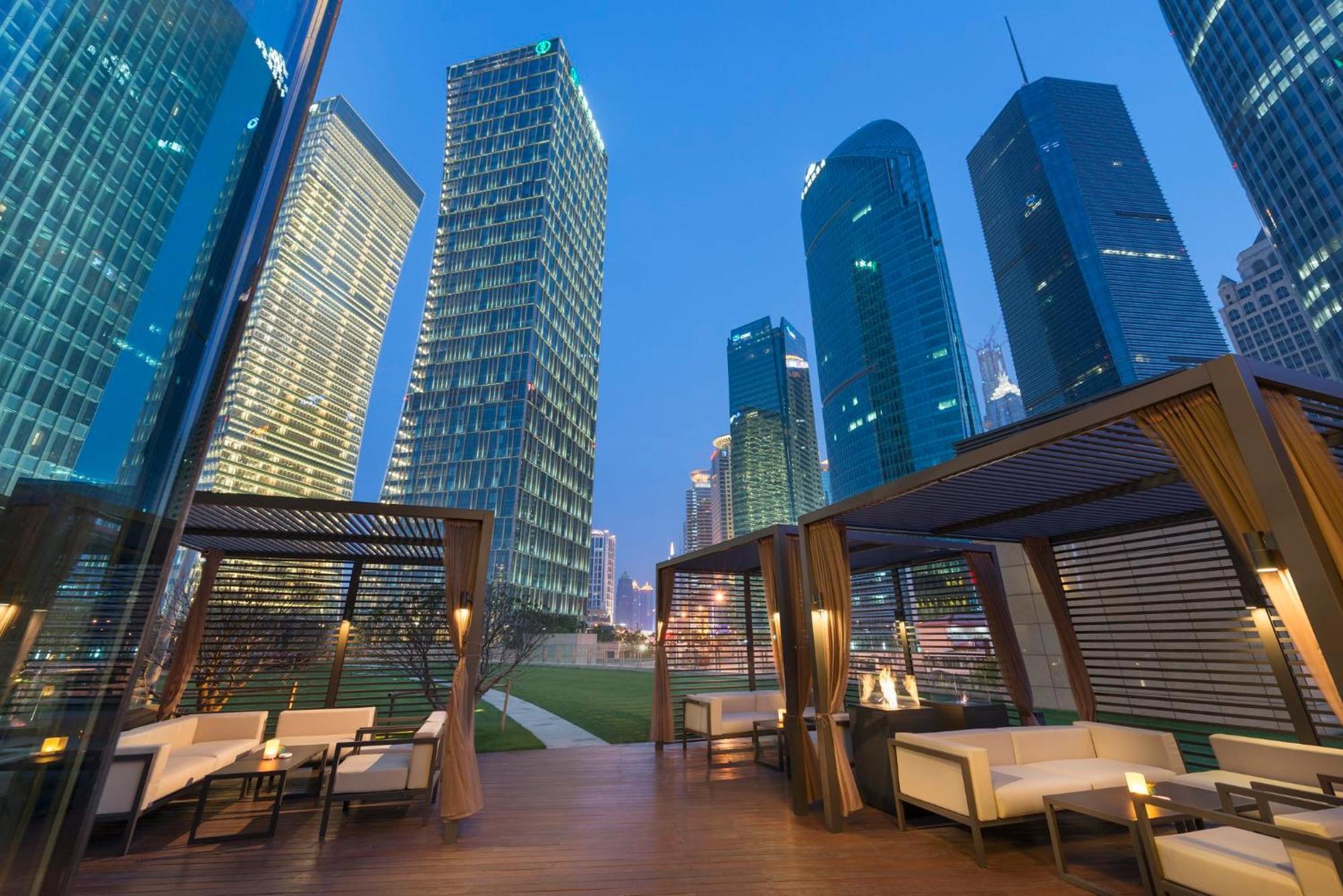 Mandarin Oriental Pudong, Shanghai Bagian luar foto