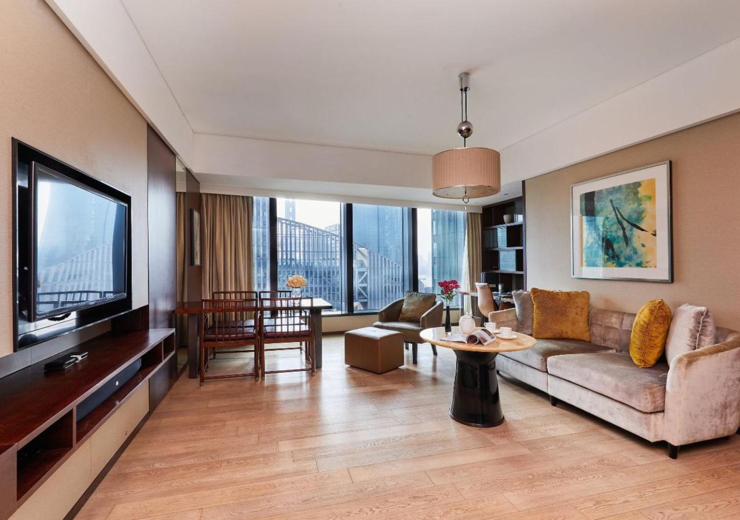 Mandarin Oriental Pudong, Shanghai Bagian luar foto